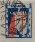 Sellos de Europa - Espaa -  40 céntimos + 10 céntimos 1943