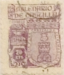 Stamps Spain -  20 céntimos 1944