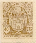 Stamps Spain -  40 céntimos 1944