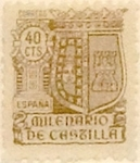 Stamps Spain -  40 céntimos 1944