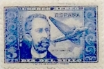 Stamps Spain -  5 pesetas 1944