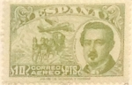 Stamps Spain -  10 pesetas 1945