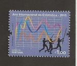 Stamps Portugal -  Año Internacional Estadística