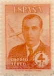 Stamps Spain -  4 pesetas 1945