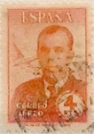 Stamps Spain -  4 pesetas 1945