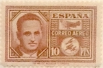 Sellos de Europa - Espa�a -  10 pesetas 1945