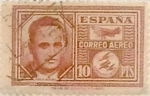 Stamps Spain -  10 pesetas 1945