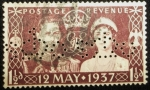 Stamps United Kingdom -  Coronación