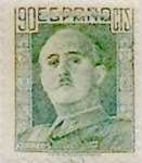 Stamps Spain -  90 céntimos 1946