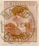 Stamps Spain -  50 céntimos 1946