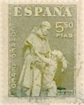Stamps Spain -  5,50 pesetas 1946