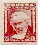 Stamps Spain -  25 céntimos 1946