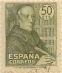 Stamps Spain -  50 céntimos 1947