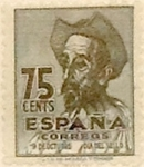 Stamps Spain -  75 céntimos 1947