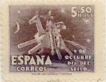 Stamps Spain -  5,50 pesetas 1947