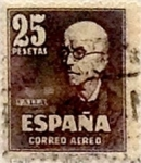 Stamps Spain -  25 pesetas 1947