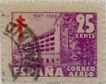 Stamps Spain -  25 céntimos 1947