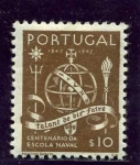 Sellos de Europa - Portugal -  Centenario de la Escuela Naval