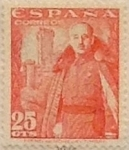 Stamps Spain -  25 céntimos 1948