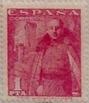 Stamps Spain -  1 peseta 1948