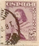 Stamps Spain -  25 céntimos 1948