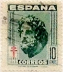 Sellos de Europa - Espa�a -  10 céntimos 1948