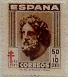 Sellos de Europa - Espaa -  50 céntimos + 10 céntimos 1948
