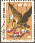Stamps Bolivia -  XXI  CAMPEONATO  SURAMERICANO  DE  FUTBOL