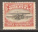 Stamps Bolivia -  ESCUELA  NACIONAL  DE  AVIACIÒN