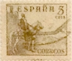 Stamps Spain -  5 céntimos 1949