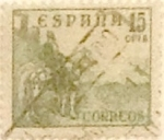 Stamps Spain -  15 céntimos 1949