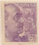 Stamps Spain -  20 céntimos 1949