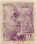 Stamps Spain -  20 céntimos 1949