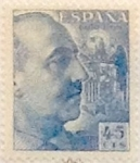 Stamps Spain -  45 céntimos 1949