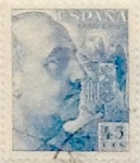 Stamps Spain -  45 céntimos 1949