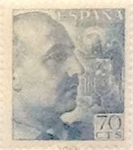 Sellos de Europa - Espa�a -  70 céntimos 1949