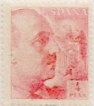 Stamps Spain -  4 pesetas 1949
