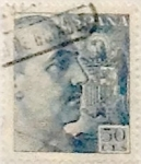 Stamps Spain -  50 céntimos 1949