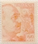 Stamps Spain -  60 céntimos 1949