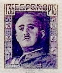 Stamps Spain -  1,35 pesetas 1949