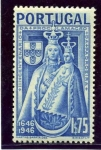 Stamps Portugal -  III Centenario de la Proclamacion de la Virgen como Patrona de Portugal
