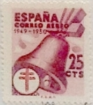 Stamps Spain -  25 céntimos 1949