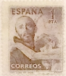 Sellos de Europa - Espa�a -  1 peseta 1950