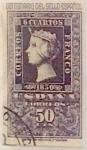 Stamps Spain -  50 céntimos 1950