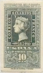 Stamps Spain -  10 pesetas 1950