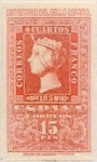 Stamps Spain -  15 pesetas 1950