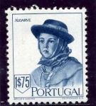 Stamps Portugal -  Peinados Regionales. Algarve