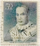 Stamps Spain -  50 céntimos 1951