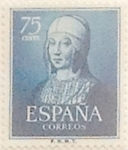 Stamps Spain -  75 céntimos 1951