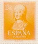 Stamps Spain -  1,50 pesetas 1951